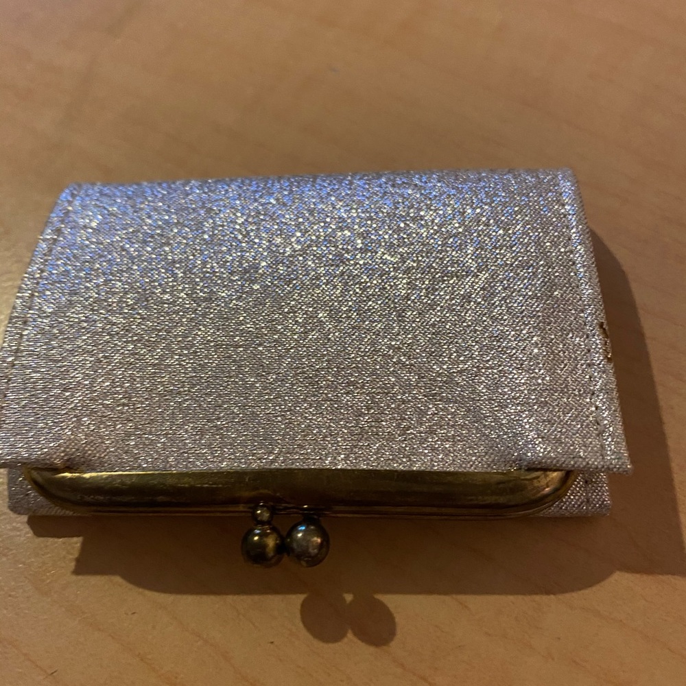 Tiny lady button change wallet. Vintage